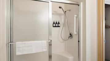 Hair dryer, towels
