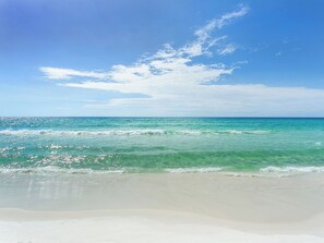 On the beach