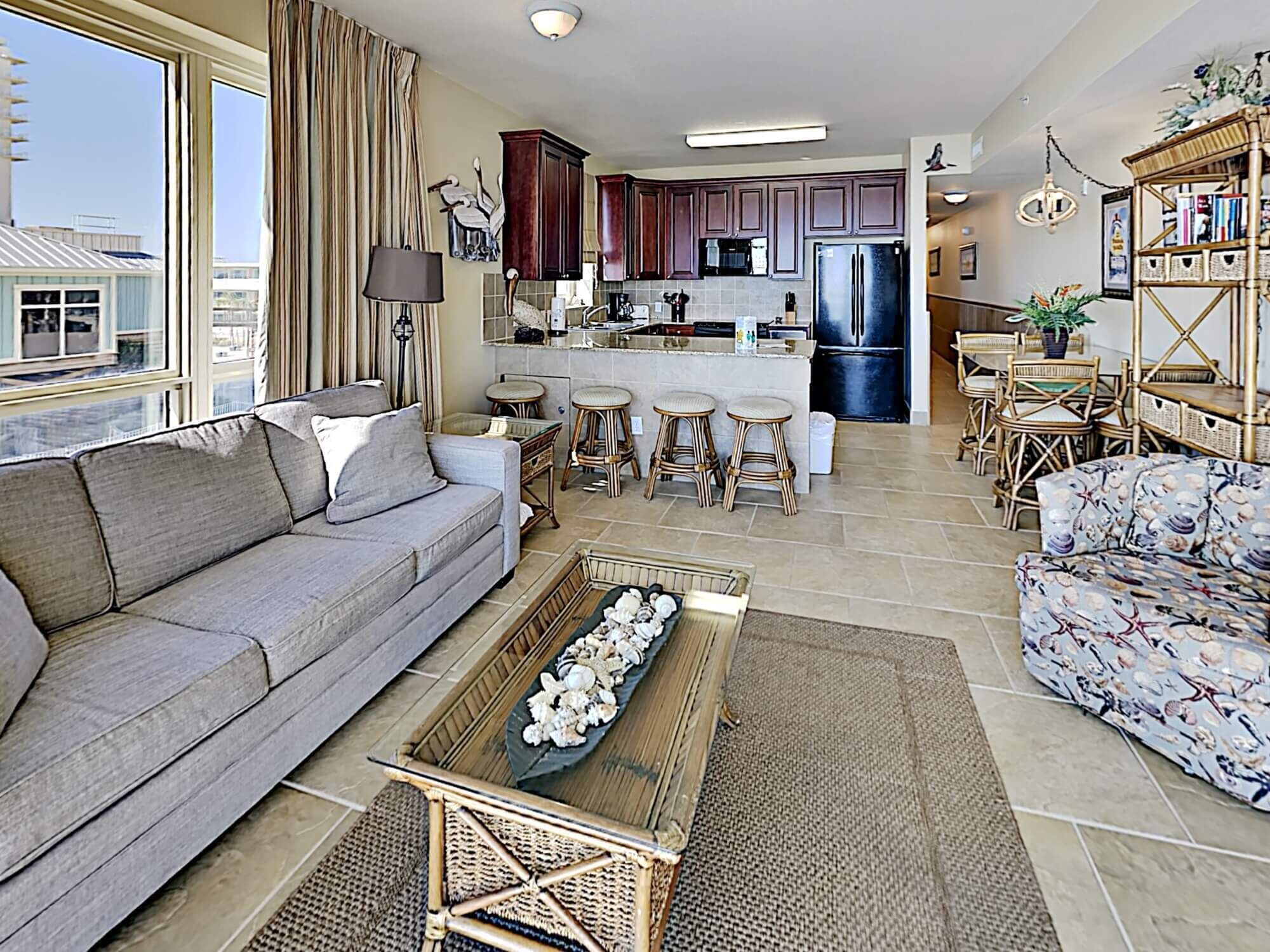 Condo (#206A - No Pets) | Living area | TV