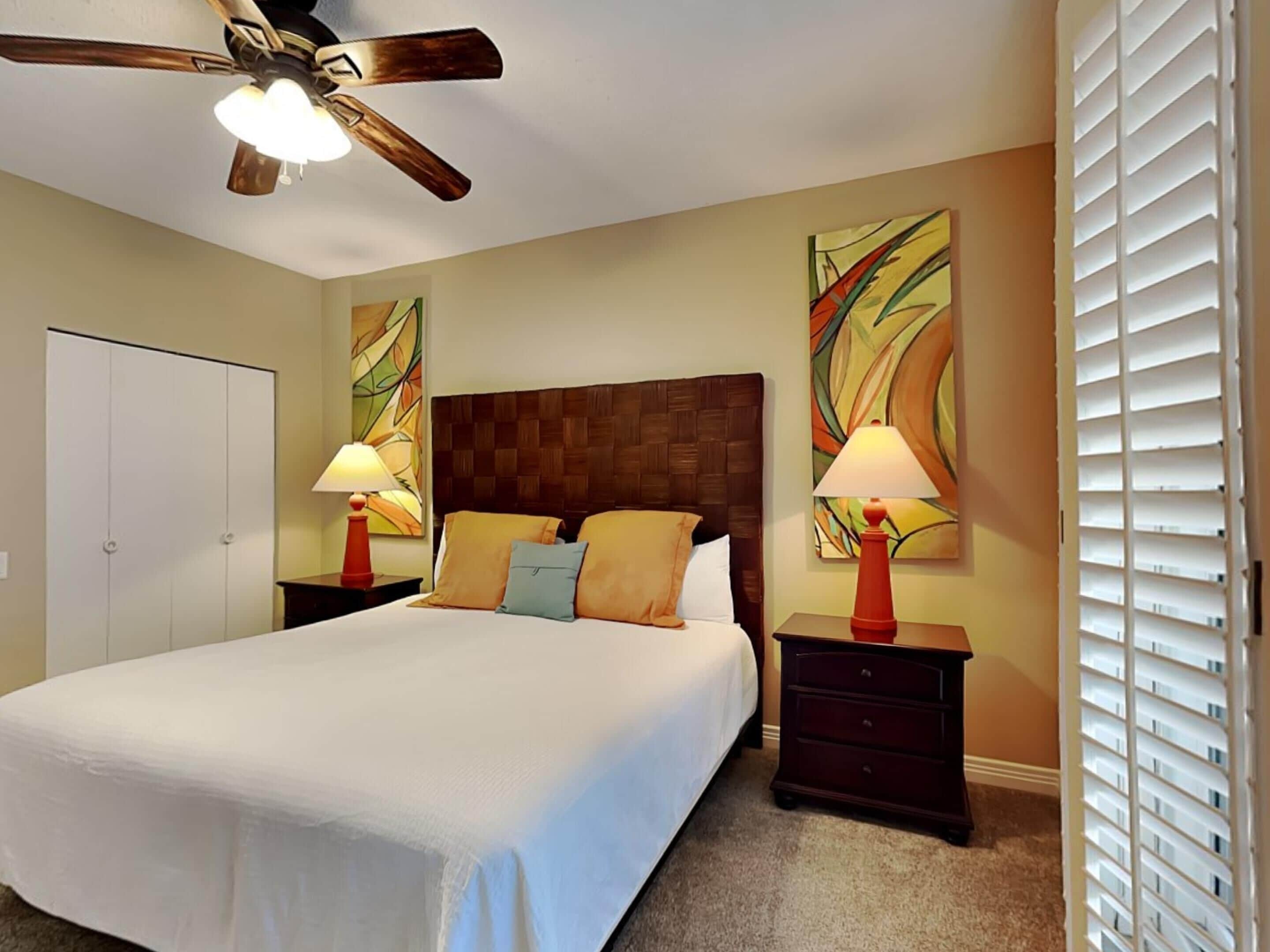 公寓客房, 多張床, 陽台, 海景 (#12A - No Pets) | 3 間臥室、獨特裝潢、布置獨特、床單