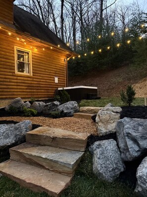 Property grounds - Cabin|Hot tub|Sauna|Game+Movie Rm|View|Near AVL (Candler)