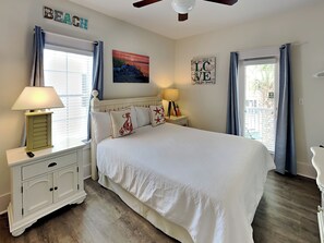 Condo, 2 Queen Beds, Balcony, Garden View (#147 - No Pets) | 2 bedrooms, individually decorated, individually furnished, free WiFi - Bungalows at Seagrove by Southern Vacation Rentals (Santa Rosa Beach)
