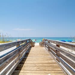 Vista spiaggia/mare