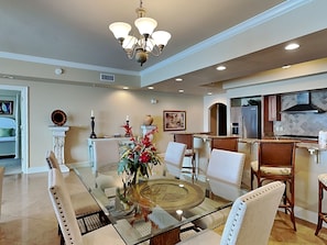 Condo, Multiple Beds, Balcony, Ocean View (#304 - No Pets) | Dining - Dunes of Crystal Beach by Southern Vacation Rentals (Destin)