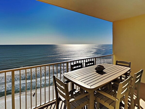 Condo, Multiple Beds, Balcony, Ocean View (#1106 - No Pets) | Outdoor dining