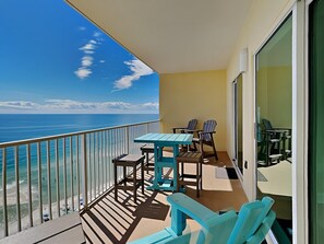 Condo, Multiple Beds, Balcony, Ocean View (#1302 - No Pets) | Balcony view - Crystal Shores by Southern Vacation Rentals (Gulf Shores)
