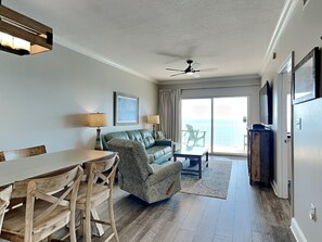 Condo, Multiple Beds, Balcony, Ocean View (#1302 - No Pets) | In-room dining - Crystal Shores by Southern Vacation Rentals (Gulf Shores)