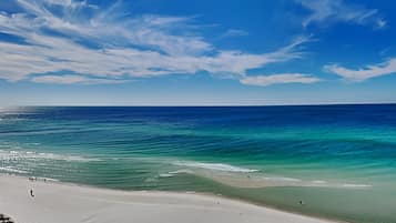 Kondominium, Beberapa Tempat Tidur, balkon, pemandangan samudra (#1028 - No Pets) | Pantai | Di pantai