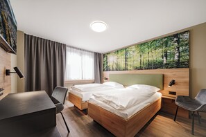 Dundyner, safe på rommet, wi-fi (inkludert) og sengetøy