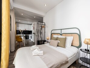 1 Schlafzimmer, Bügeleisen/Bügelbrett, WLAN, Bettwäsche