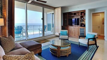 Condo, Multiple Beds, Balcony, Ocean View (#601 - No Pets) | Living area