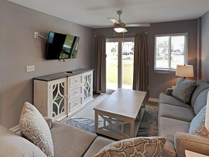 Condo, Multiple Beds, Balcony (#4111 - No Pets) | Living area