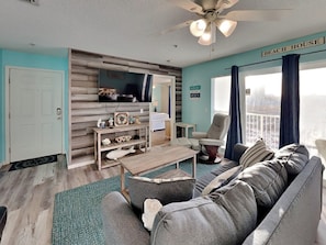 Condo, Multiple Beds, Balcony (#224 - No Pets) | Living area - Gulf Island by SVR (Navarre)