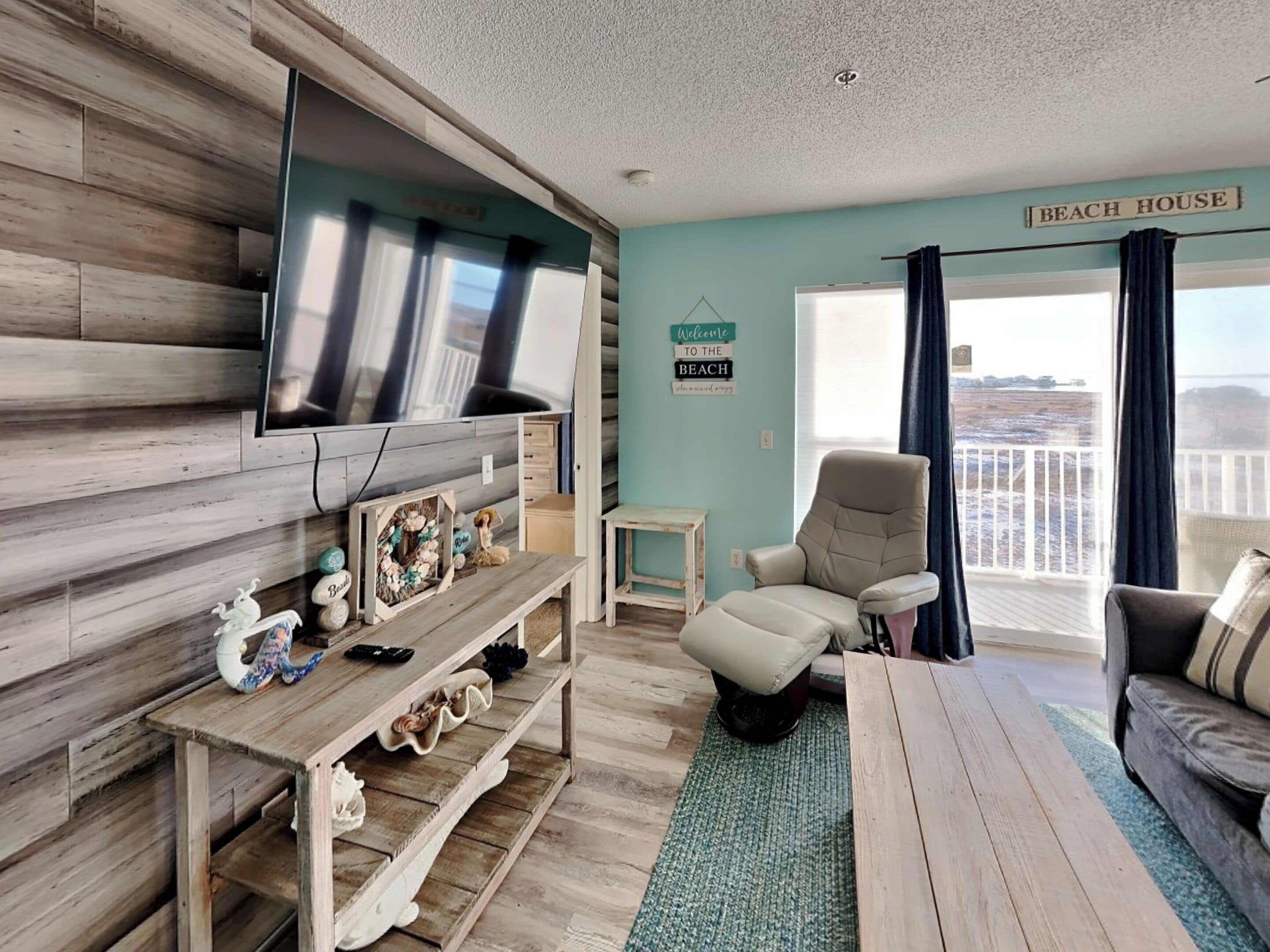 Condo, Multiple Beds, Balcony (#224 - No Pets) | Living area | TV