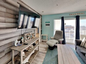 Condo, Multiple Beds, Balcony (#224 - No Pets) | Living area - Gulf Island by SVR (Navarre)