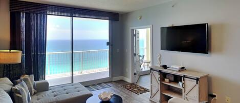 Condo, Multiple Beds, Balcony, Ocean View (#2302 - No Pets) | Living area