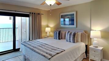 Condo, Multiple Beds, Balcony, Ocean View (#703 - No Pets) | 2 bedrooms, individually decorated, individually furnished, free WiFi