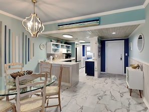 Condo, 2 Bedrooms, Balcony, Ocean View (#505 - No Pets) | Dining - Navarre Towers by Southern Vacation Rentals (Navarre)
