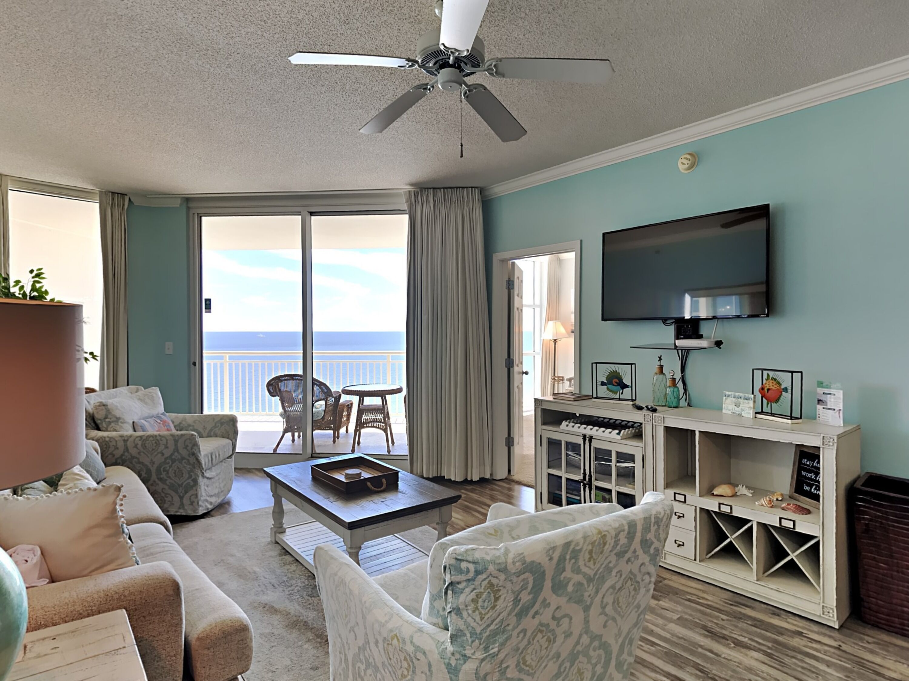 Condo, Multiple Beds, Balcony, Ocean View (#1003 - No Pets) | Living area