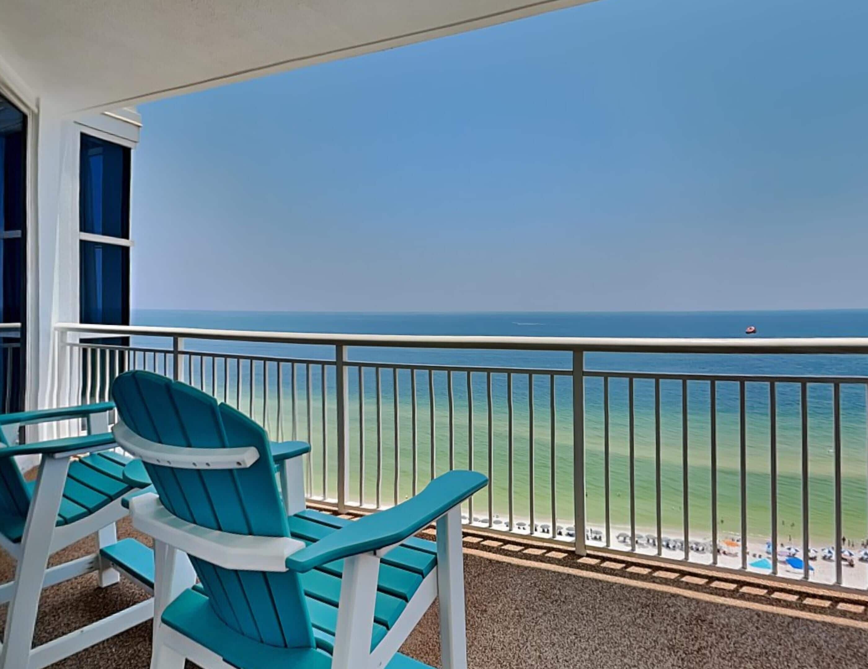 Condo, Multiple Beds, Balcony, Ocean View (#1404 - No Pets) | Balcony view