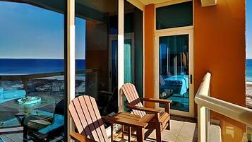 Condo, Multiple Beds, Balcony, Ocean View (#1-702 - No Pets) | Outdoor dining