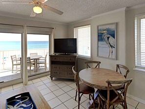 Condo, Multiple Beds, Balcony, Ocean View (#408 - No Pets) | Dining