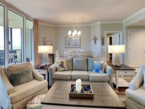 Condo, Multiple Beds, Balcony (#503D - No Pets) | Living area