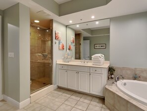 Condo, Multiple Beds, Balcony (#503D - No Pets) | Bathroom | Towels, toilet paper - San Anton by Southern Vacation Rentals (Pensacola)