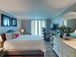 Condo, Multiple Beds, Balcony, Ocean View (#5E - No Pets) | 1 bedroom, individually decorated, individually furnished, free WiFi - Sabine Yacht & Racquet by Southern Vacation Rentals (Pensacola Beach)