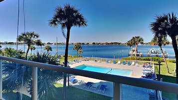 Condo, 1 King Bed with Sofa bed, Balcony (#2B - No Pets Allowed) | Pool