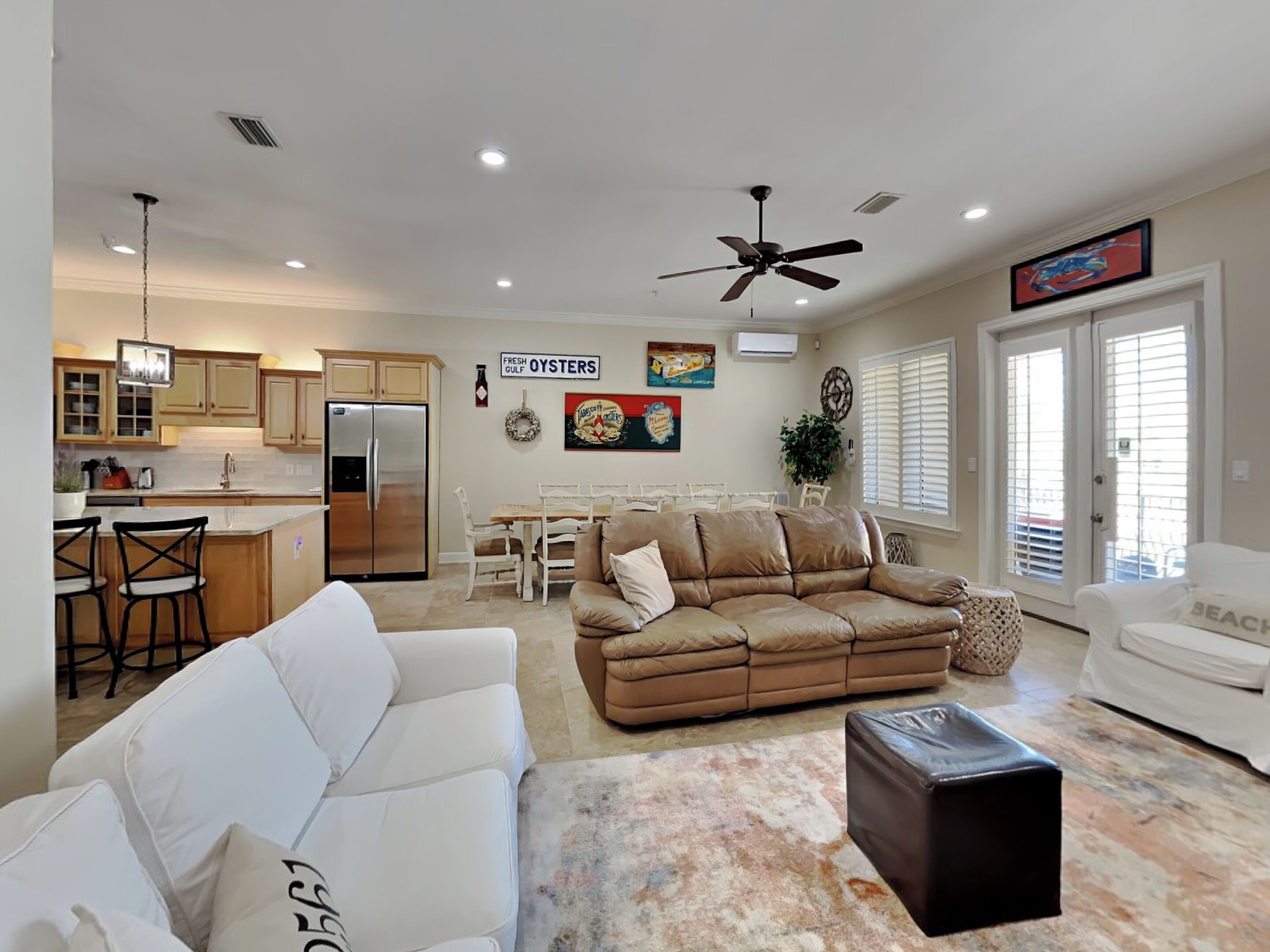 Condo, Multiple Beds, Balcony, Garden View (#H6 - No Pets) | Living area | 40-inch TV with digital channels