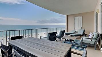 Condo, Multiple Beds, Balcony, Ocean View (#605 - No Pets) | Outdoor dining