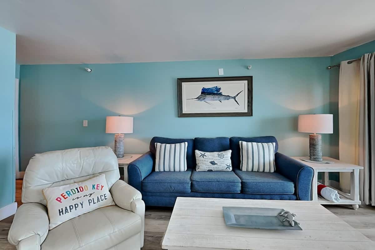 Condo, Multiple Beds, Balcony, Ocean View (#46 - No Pets Allowed) | Living area