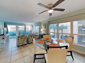 Condo, Multiple Beds, Balcony, Ocean View (#207 - No Pets) | In-room dining - Sea Oats by Southern Vacation Rentals (Fort Walton Beach)