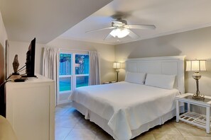 Condo, Multiple Beds, Balcony, Garden View (#112 - No Pets) | 2 bedrooms, individually decorated, individually furnished, bed sheets - Sea Oats by Southern Vacation Rentals (Fort Walton Beach)