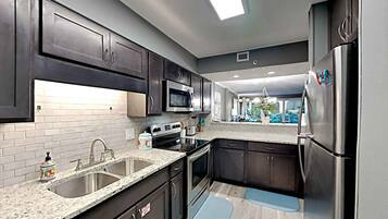 Condo, Multiple Beds, Balcony, Ocean View (#210 - No Pets) | Private kitchen | Coffee/tea maker