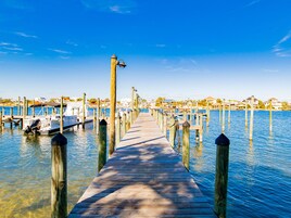 公寓式客房, 多张床, 露台 (#102E - No Pets) | 水景