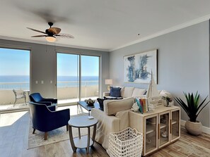 Studio (3 Bedrooms) | Living area - Catalina Penthouse #2 by Southern Vacation Rentals (Gulf Shores)