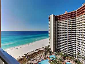 Condo, Multiple Beds, Balcony, Ocean View (#1423 - No Pets) | Exterior - Shores of Panama by Resort Collection (Panama City Beach)