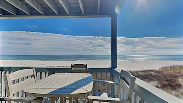Condo, Multiple Beds, Balcony, Ocean View (#2 - No Pets) | Outdoor dining