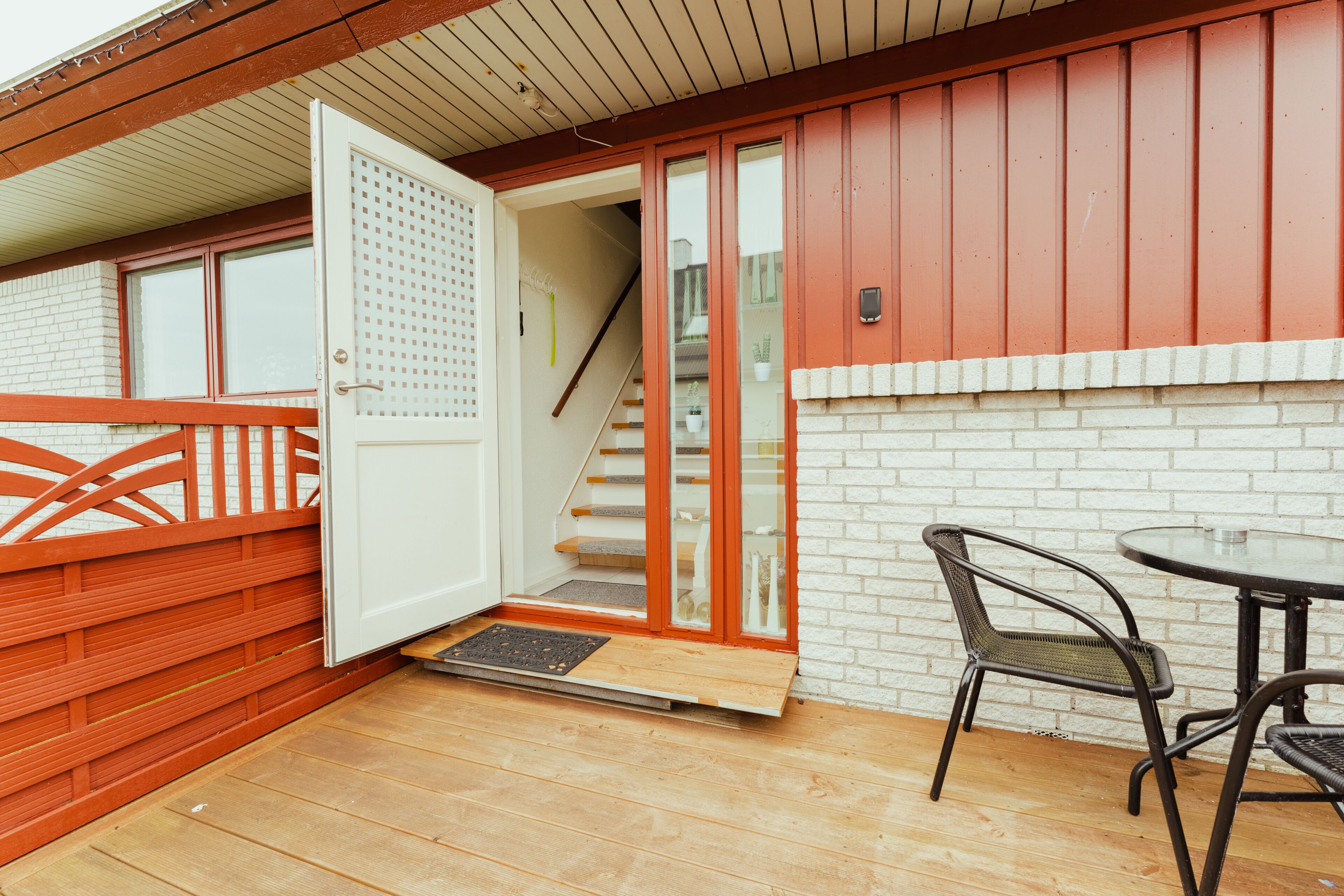 Entrada de la propiedad