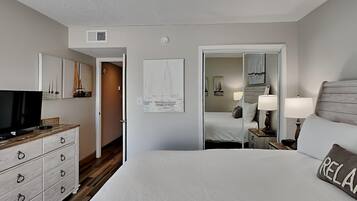 Condo, 1 King Bed with Sofa bed, Balcony, Ocean View (#2 - No Pets) | 1 bedroom, individually decorated, individually furnished, free WiFi