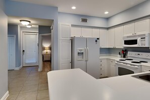 Condo, Multiple Beds, Balcony (#514 - No Pets) | Private kitchen | Fridge, microwave, oven, stovetop - The Village by SVR (Santa Rosa Beach)