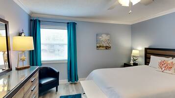 Condo, Multiple Beds, Balcony (#D3 - No Pets) | 2 bedrooms, individually decorated, individually furnished, free WiFi