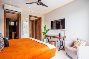 2 habitaciones, tabla de planchar con plancha, internet y ropa de cama 