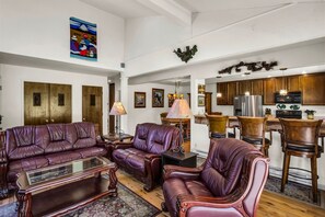 TV, fireplace, DVD player