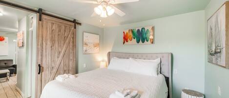 1 Schlafzimmer, Bügeleisen/Bügelbrett, kostenloses WLAN, Bettwäsche