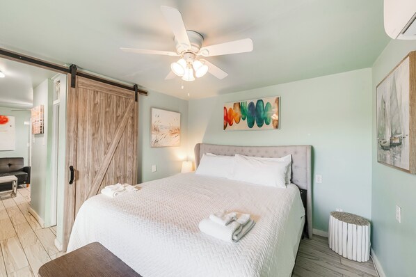 1 chambre, fer et planche à repasser, Wi-Fi gratuit, draps fournis