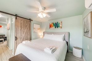 1 Schlafzimmer, Bügeleisen/Bügelbrett, kostenloses WLAN, Bettwäsche