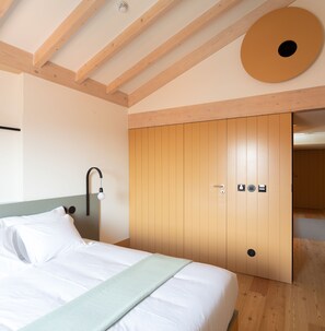 Deluxe-Doppelzimmer | Hochwertige Bettwaren, Betten mit Memory-Foam-Matratzen